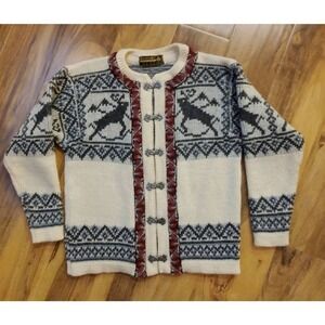 Nordstrikk's pure wool sweater. XS. Warm. Hippie. Country. Boho. Irish. British